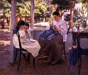 On the Terrace 1889