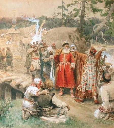 The Conquest of the New Regions in Russia von Klawdij Wassiljewitsch Lebedjeff