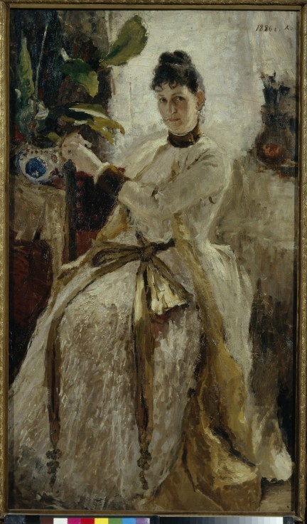 Porträt von Fürstin Sofia Nikolajewna Golizyna von Konstantin Alexejewitsch Korowin