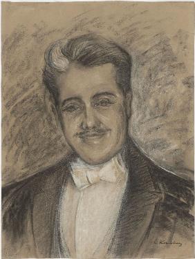 Porträt von Sergei Djagilew (1872-1929)