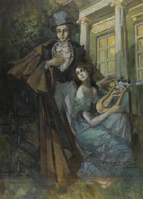 Puschkin und die Muse 1930