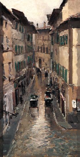 Regen in Florenz 1888