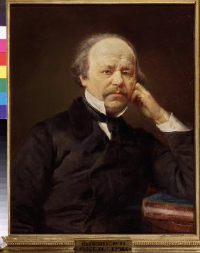 Porträt des Komponisten Alexander Dargomyschski (1813-1869) 1869
