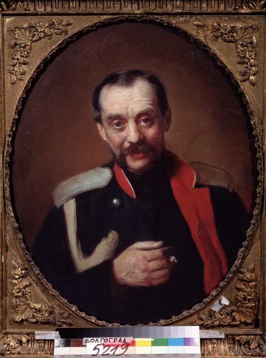 Porträt des Komponisten César Cui (1835-1918) von Konstantin Jegorowitsch Makowski