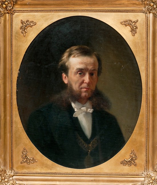 Porträt von Graf Pjotr Alexandrowitsch Walujew (1815-1890) von Konstantin Jegorowitsch Makowski