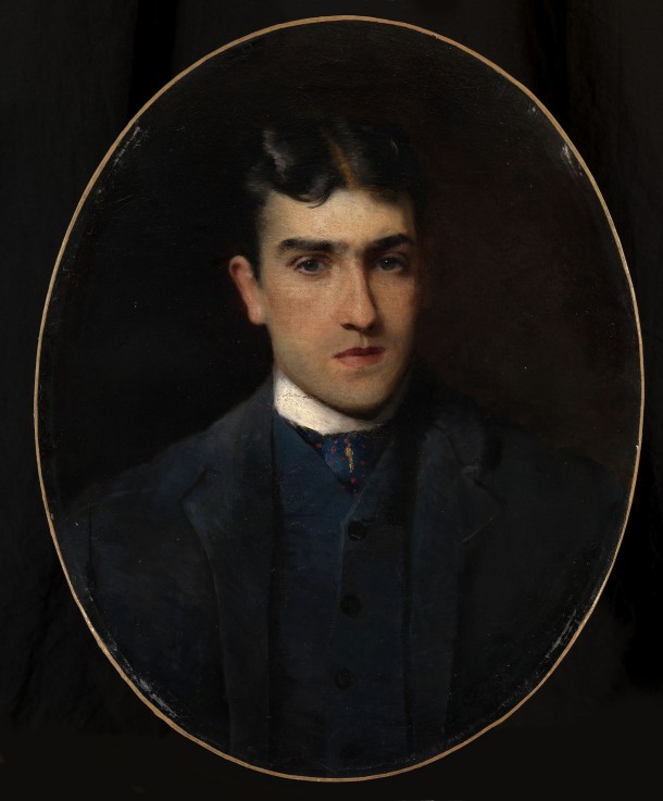 Porträt von Lucien Guitry (1860–1925) von Konstantin Jegorowitsch Makowski
