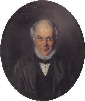 Porträt von Maler Jegor Iwanowitsch Makowski (1802-1886) 1859