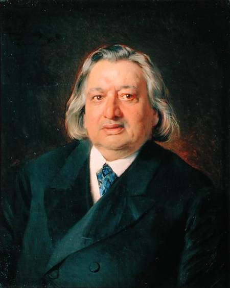 Portrait of Ossip Petrov (1807-78) von Konstantin Jegorowitsch Makowski