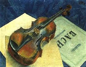 Still Life with a Violin 1921