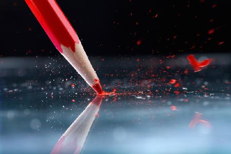 roter Stift