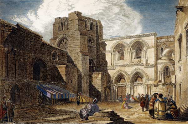 Jerusalem, Grabeskirche von L. Deifel
