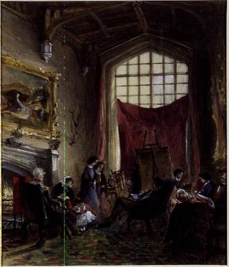 Our Sitting Room, Piccadilly von Lady Honoria Cadogan