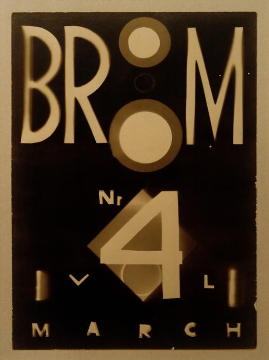 Broom: An International Magazine of the Arts von László Moholy-Nagy