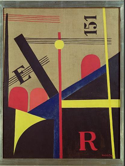 The Great Railroad von László Moholy-Nagy