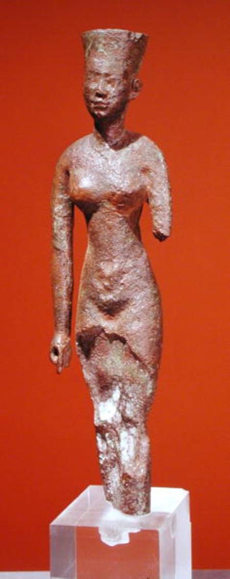 Figurine of a goddess von Late Period Egyptian