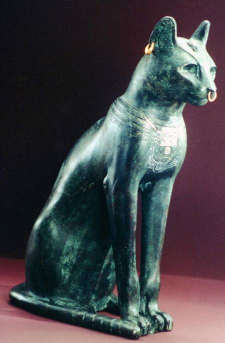 Goddess Bastet, from Saqqara von Late Period Egyptian