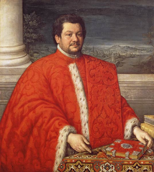 Portrait of a Procurator of St. Mark von Leandro da Ponte