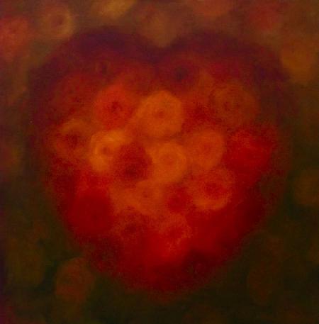 Heart of Gold Heart with roses 2014
