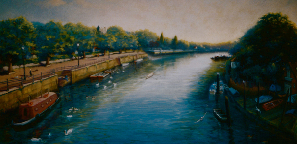 Old Twickenham Riverside von Lee Campbell