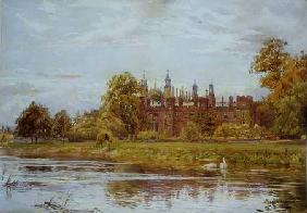 Eton College from the River 1891