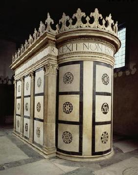 The Little Temple of the Holy Sepulcre in the Capella Rucellai, 1467 (marble) 1816