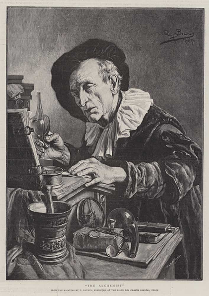 Der Alchemist von Leon Brunin