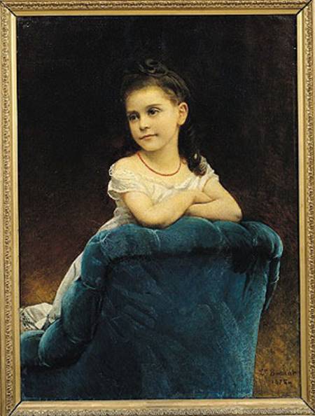 Portrait of Mademoiselle Franchetti von Leon Joseph Florentin Bonnat