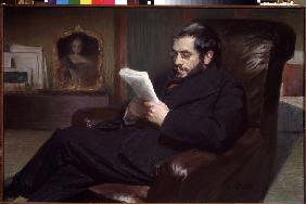 Porträt des Malers Alexander Benois (1870-1960) 1898