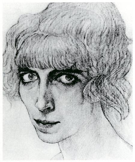Porträt von Marchesa Luisa Casati 1912