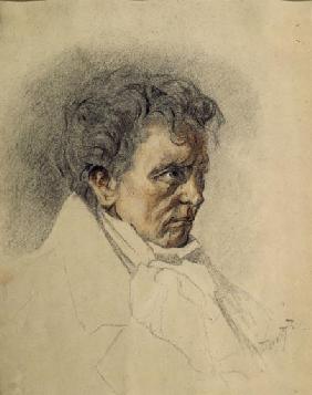Bildnis des Komponisten Ludwig van Beethoven 1820