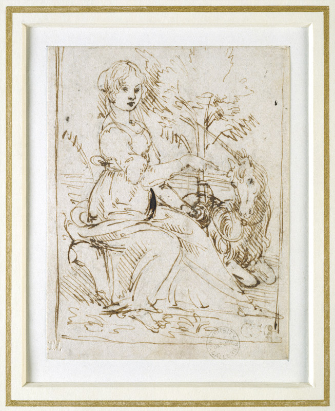 Lady with a Unicorn von Leonardo da Vinci