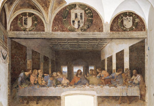 The Last Supper, 1495-97 von Leonardo da Vinci