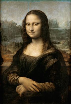 mit Hermelin Vinci oder als Dame Kunstdruck dem - da Leonardo