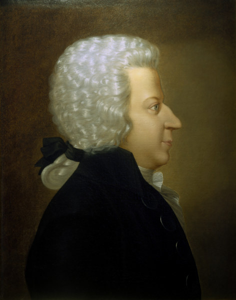 Mozart von Leonhard Poschn