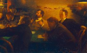 Sitzung der Professoren der Moskauer Schule für Malerei, Bi 1902-01-01