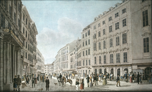Wien, Kohlmarkt von Leopold Beyer