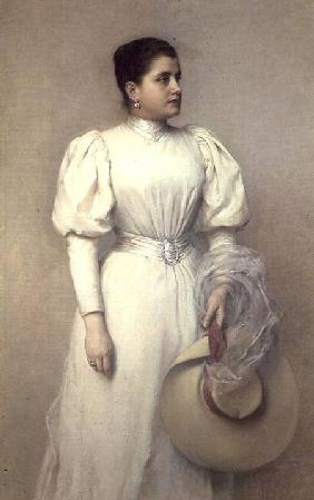 Marie Renard, opera singer with the Hof Opera and wife of Kinsky 1893