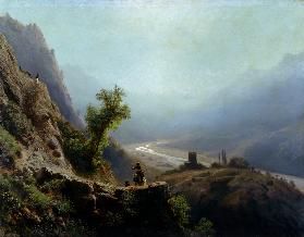 In den kaukasischen Bergen 1879