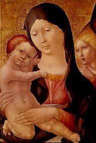 Maria mit dem Kinde und einem Engel 1526/1529