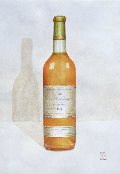 Chateau d''Yquem, 2003 (acrylic on paper)  von Lincoln  Seligman