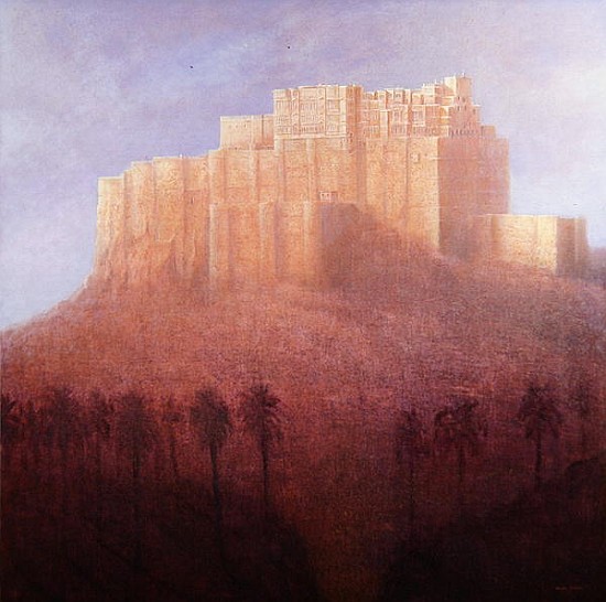 Jodhpur Fort (oil on canvas)  von Lincoln  Seligman