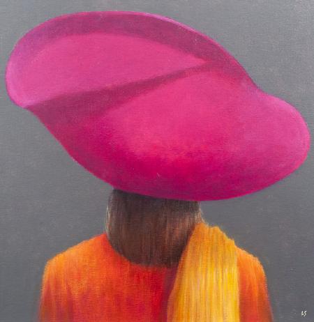 Magenta Hat, Saffron Jacket 2014
