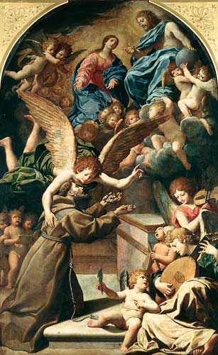 The Ecstasy of St. Francis von Lionello Spada