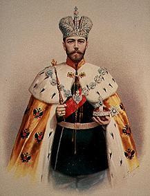 Bildnis des Zaren Nikolai II.