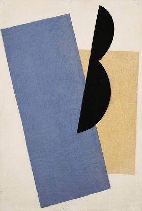 Komposition (Blau-Gelb-Schwarz) 1920