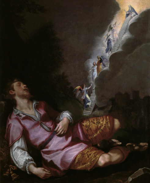 Cigoli / Jacob s Dream of the Ladder von Lodovico Cigoli (Cardi da)