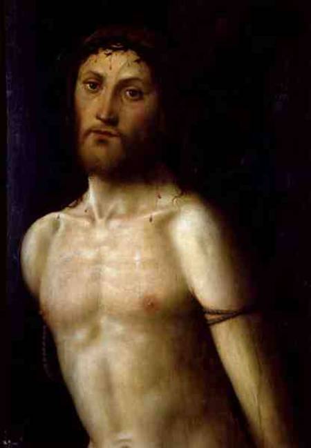 Christ Tied to the Column von Lorenzo Costa