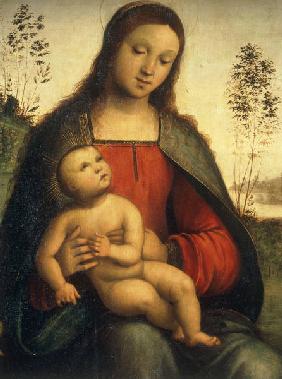 L.Costa, Maria mit Kind