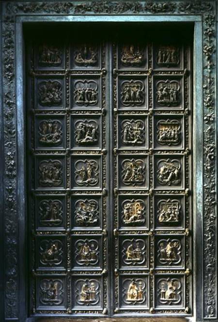 North Doors of the Baptistery of San Giovanni von Lorenzo Ghiberti