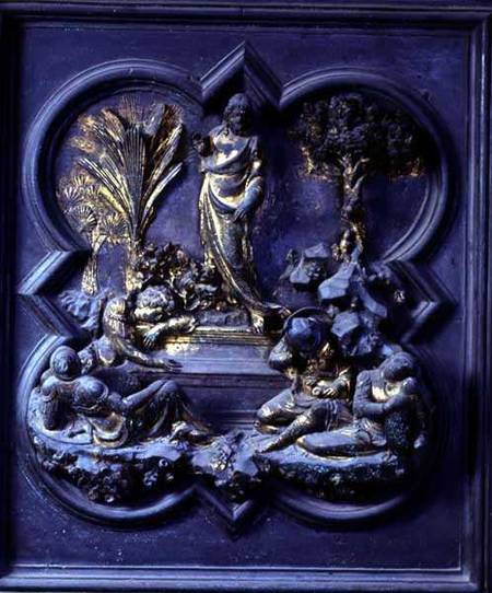 The Resurrection of Christ, nineteenth panel of the North Doors of the Baptistery of San Giovanni von Lorenzo Ghiberti